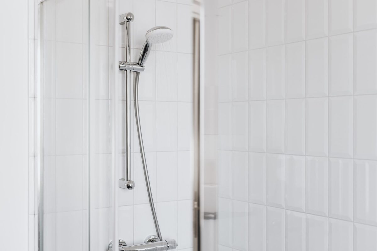 Clean bathroom tiles, relevant to how to remove mold from bathroom
